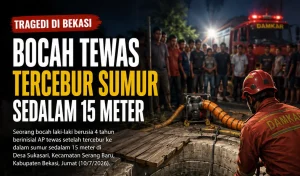 bocah tewas tercebur sumur