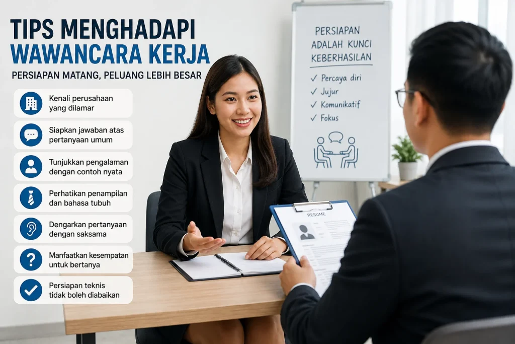 tips menghadapi wawancara kerja